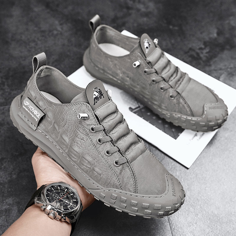 Summer Breathable Men's Shoes Pedal Canvas Shoes Cloth Shoes Lazy Driving Tide Shoes