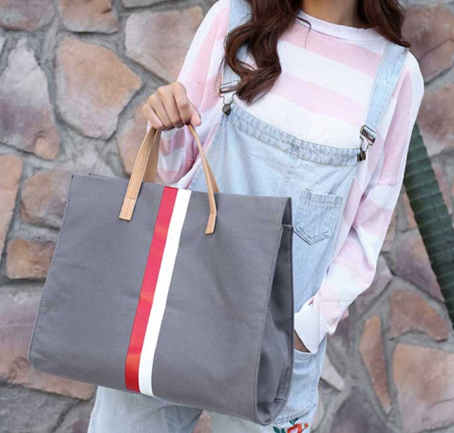 Shoulder Bag Canvas Ladies Work Bag Women Tote Hand Bag