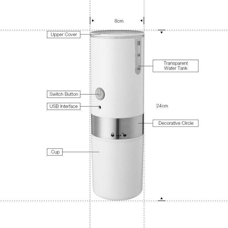 Mini Coffee Machine 200ml Mini Coffee Machine