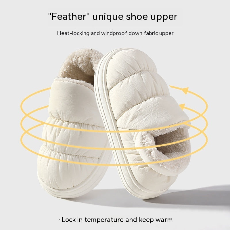 Slippers Women's Winter Ankle Wrap Cotton Slippers Women's Winter