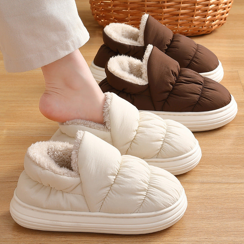 Slippers Women's Winter Ankle Wrap Cotton Slippers Women's Winter