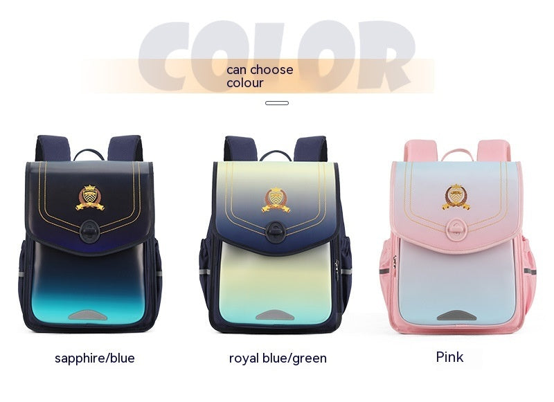 Noble Schoolbag Children's Primary School Student British Noble Schoolbag Female Cartoon Waterproof Rucksack Brand Backpack