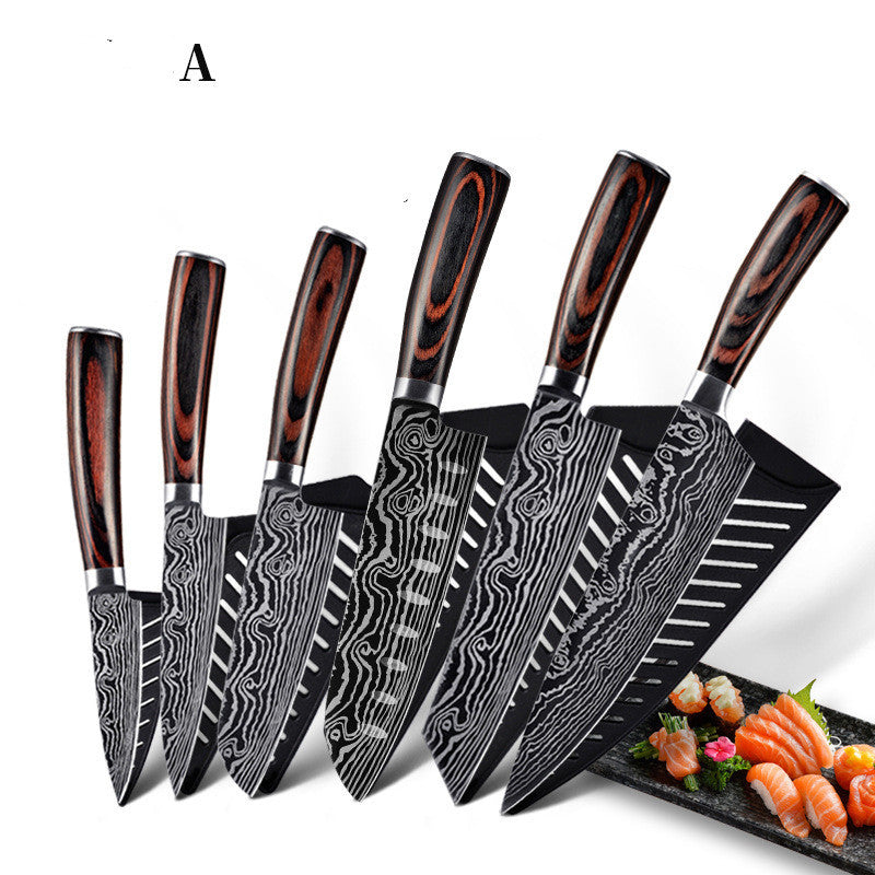 Knife Damascus Pattern Knife Damascus Steel Knife