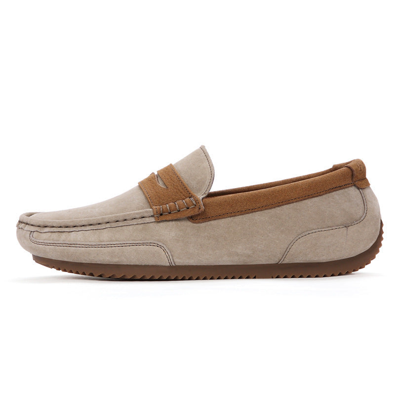 men shoes British trend casual men's shoes frosted low-top shoes
