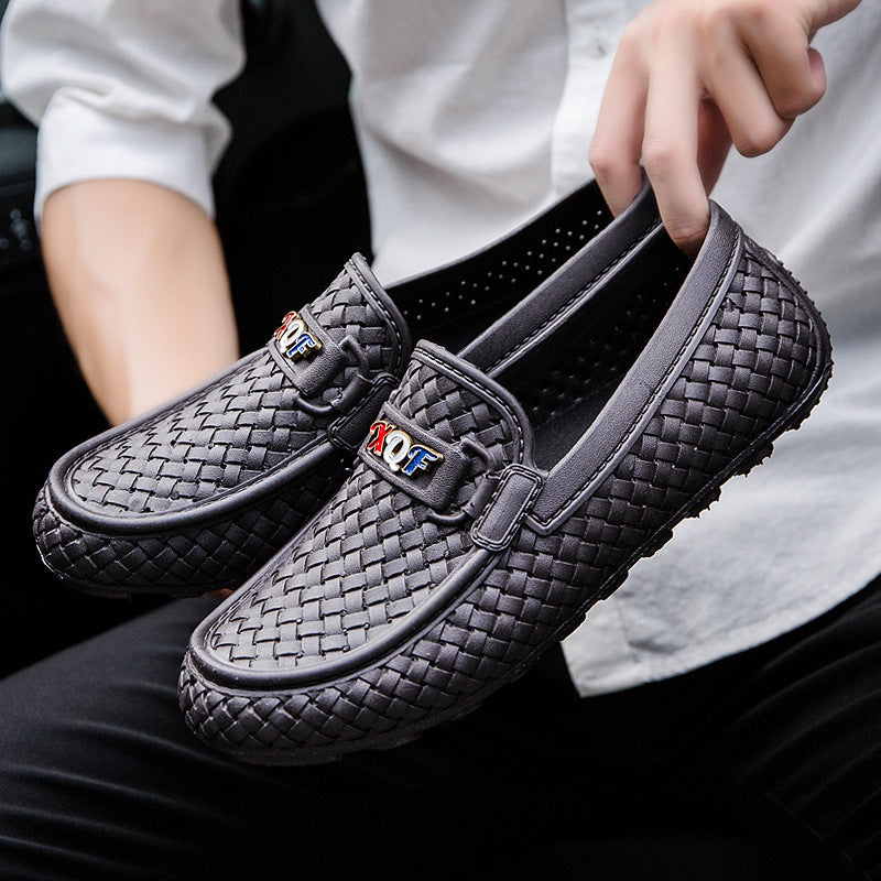 flat shoes Breathable flat bean shoes