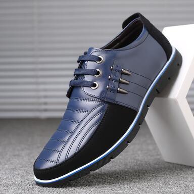 Leather Shoes Jacked Shoes
