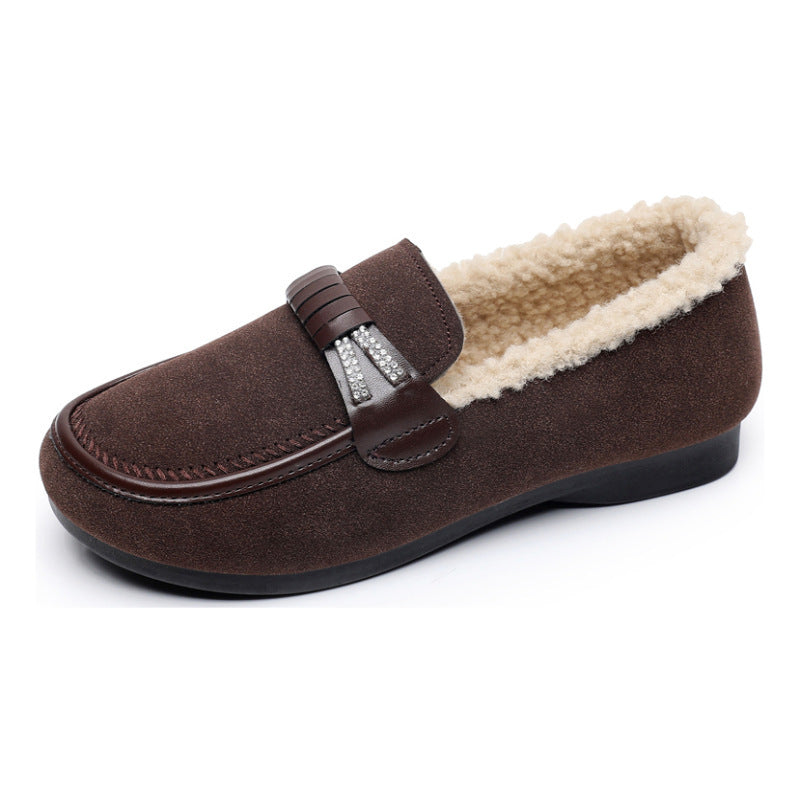 Mom Shoes Winter Thickened Leisure Warm Mom Shoes