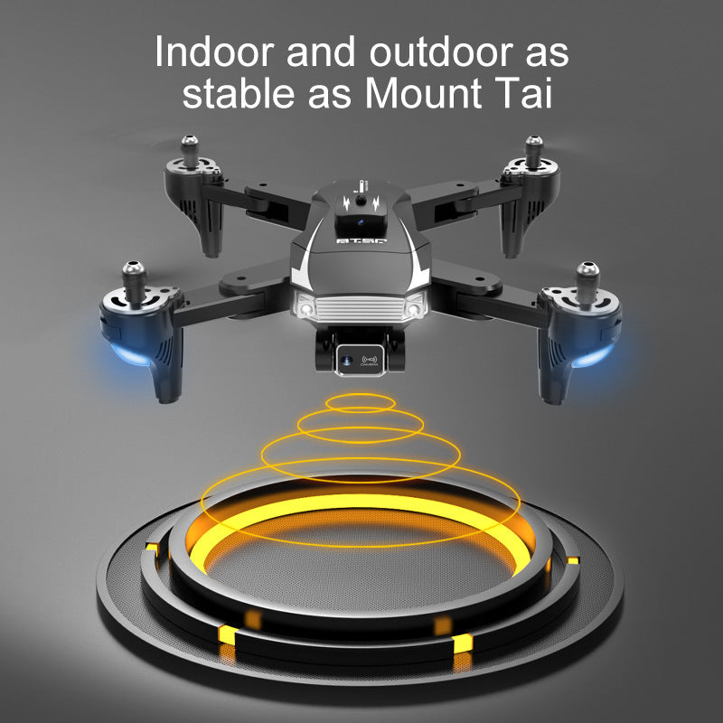 Folding Remote Control drome English Version JS18 Obstacle Avoidance UAV Aerial Photography Folding Remote Control