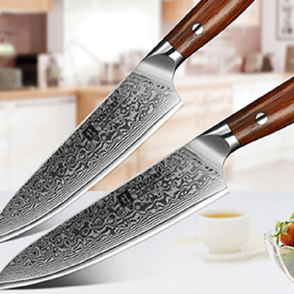Fruit Knife Damascus Steel Universal Knife Fruit Knife