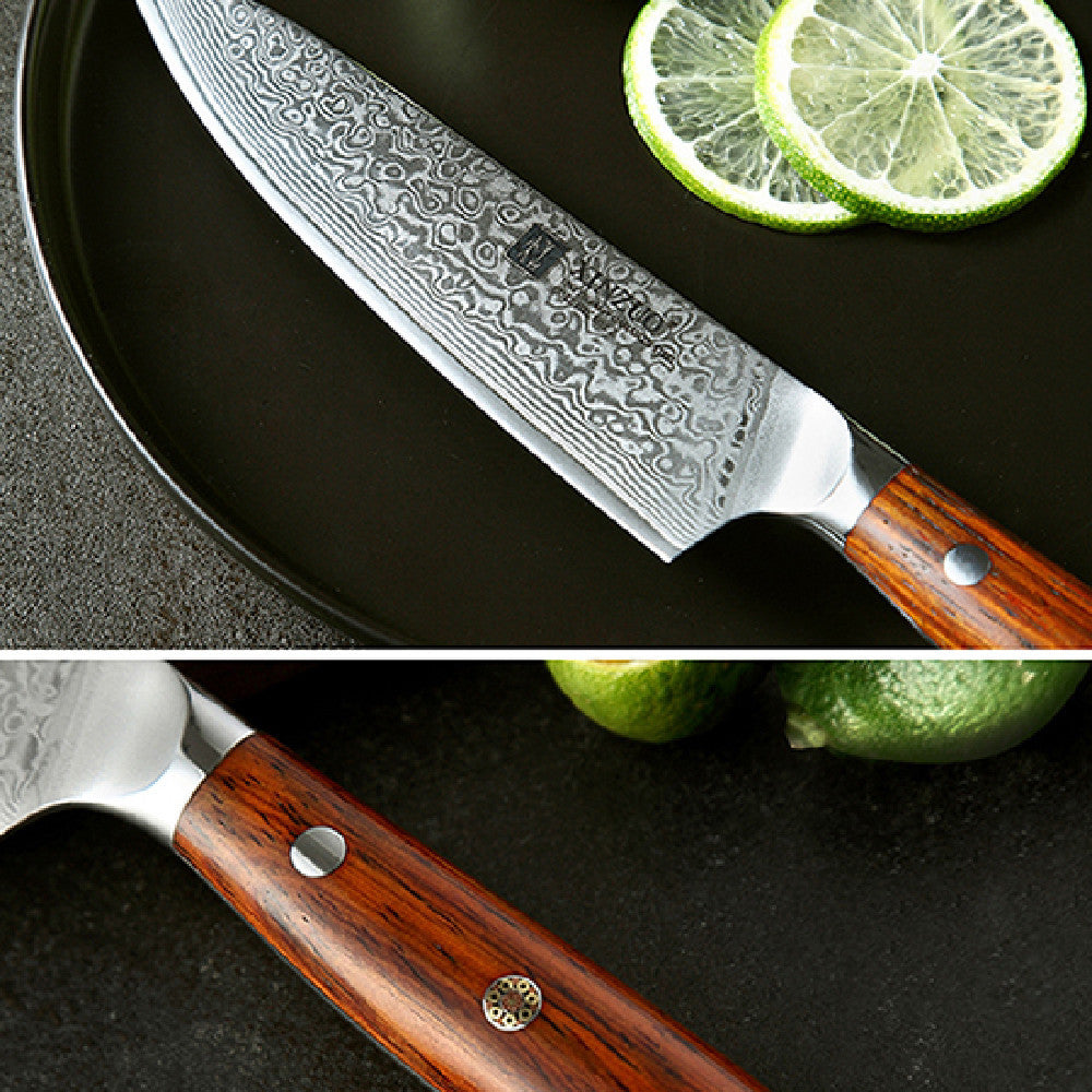 Fruit Knife Damascus Steel Universal Knife Fruit Knife