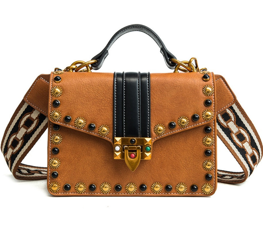 Rivet small square bag