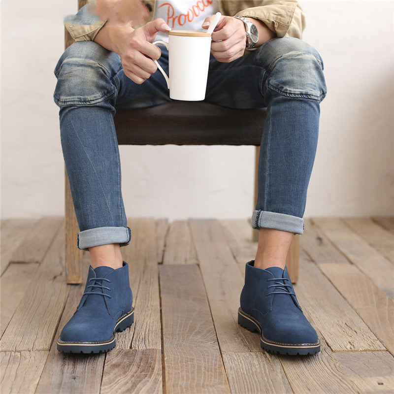 High Top Martin Boots All-match Casual Leather High Top Martin Boots