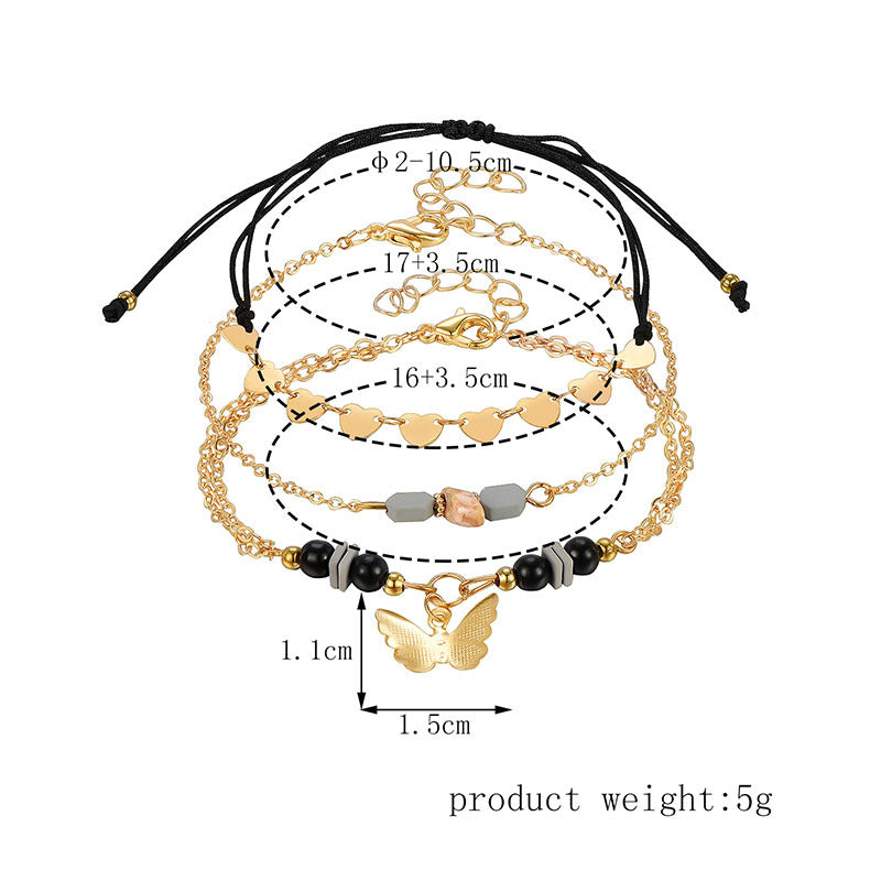 Personalized Solid Color Dual-use Short Bracelet