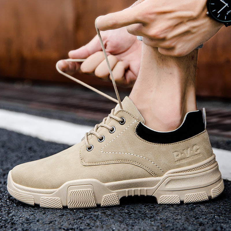Casual Shoes Autumn British Tooling Men's Boots Men's Casual Shoes Autumn Military Boots