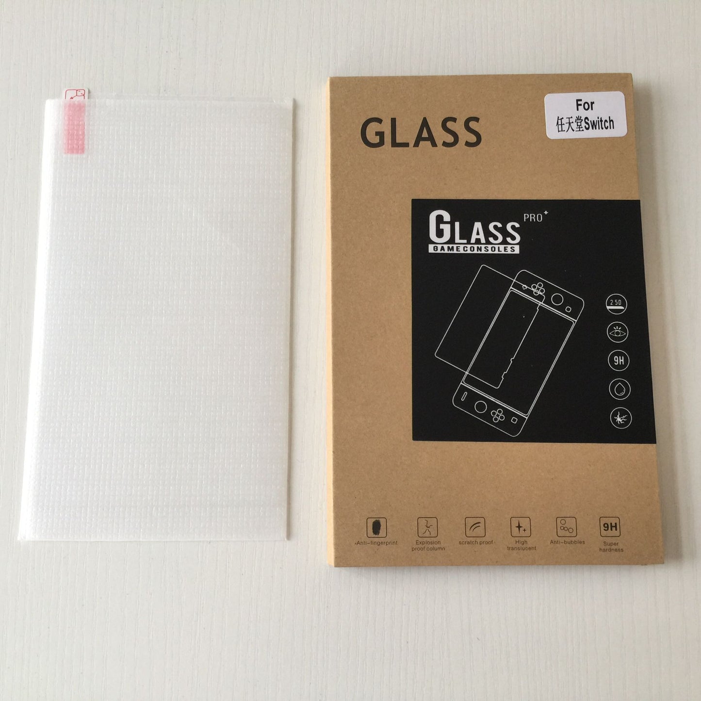 Game machine tempered film
