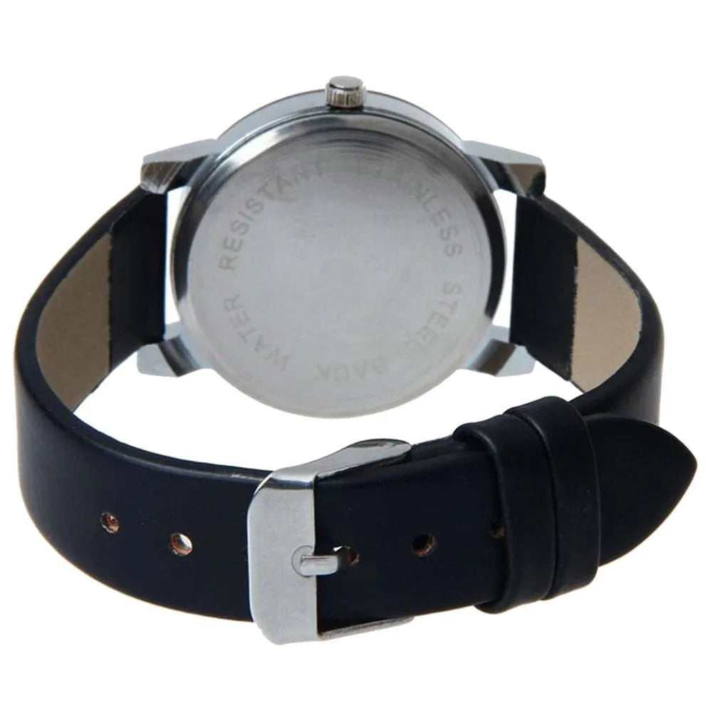 belt watch Couple convex meridian belt watch casual men and women children table electronic watch