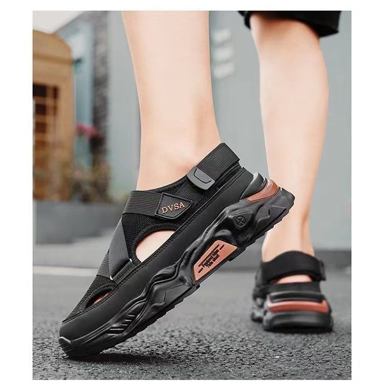 Sandals Men's Summer Platform Lightweight Non-slip Breathable Mesh Sandals - sumet.shop