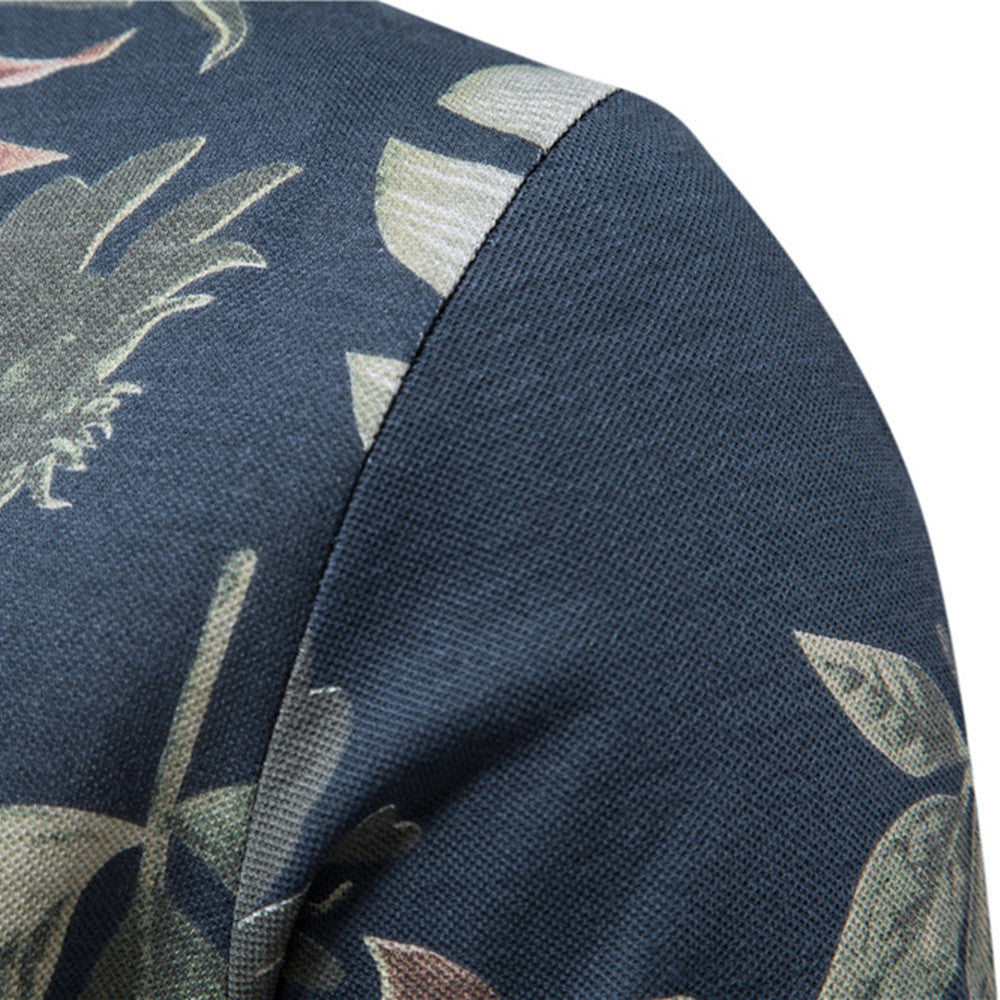 Men's Short Sleeve Lapel European TShirt - sumet.shop