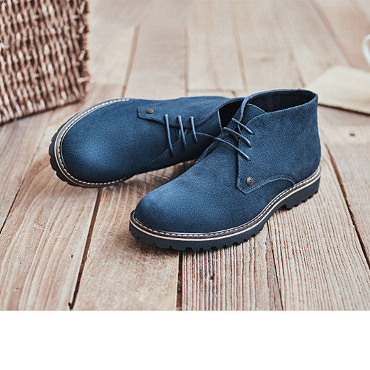 High Top Martin Boots All-match Casual Leather High Top Martin Boots