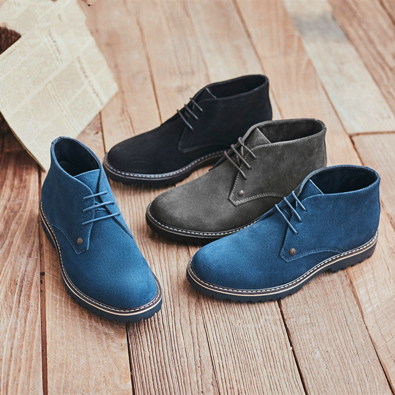 High Top Martin Boots All-match Casual Leather High Top Martin Boots