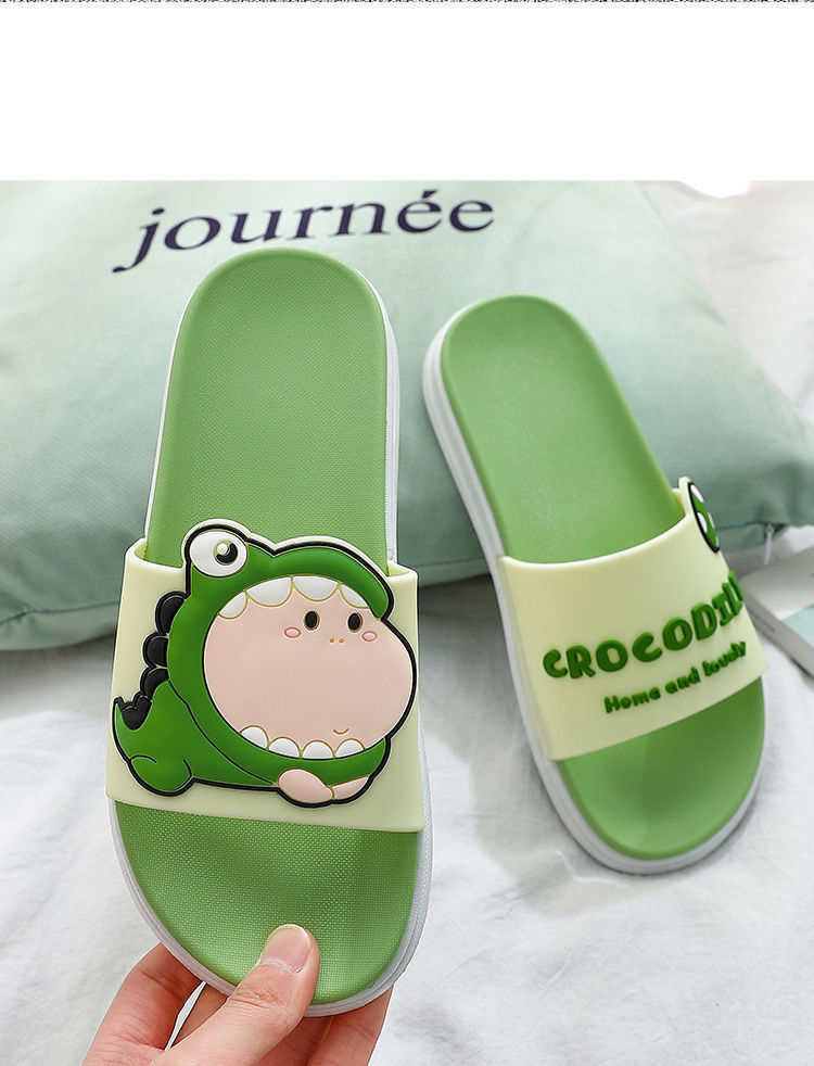 Dinosaur Slippers Cute Cartoon Fashionable Household Dinosaur Slippers