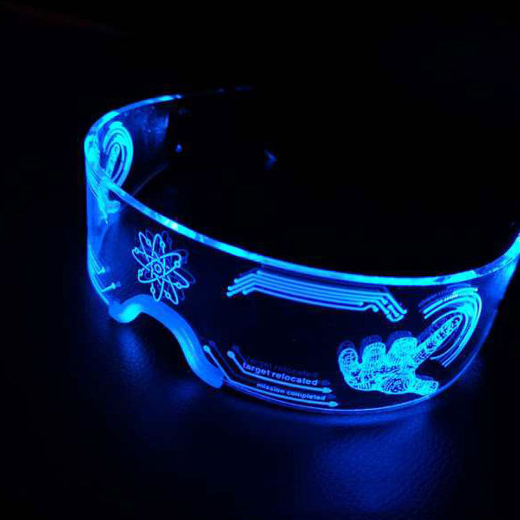 Halloween Amazon LED Colorful Glowing Glasses Christmas - sumet.shop