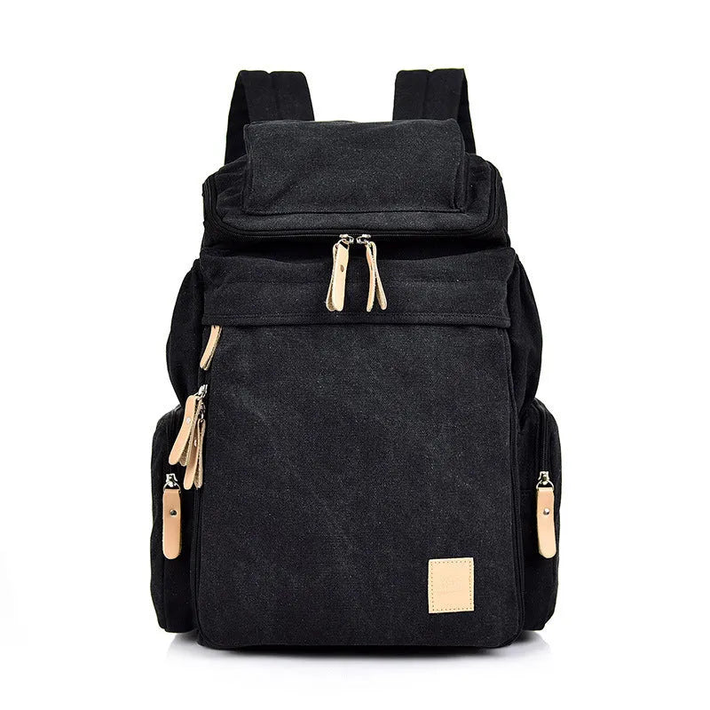 Outdoor Canvas Bag New Retro Men And Women Outdoor Canvas Bag Travel Backpack Bag Fashion Shoulder Bag Aliexpress