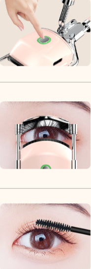 Rechargeable Eyelash Hardware Eyelash Curler Integrated Electric Heating