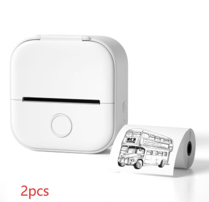 Portable Mini Thermal Label Printer Home Photo Printer Bluetooth-compatible Mini
