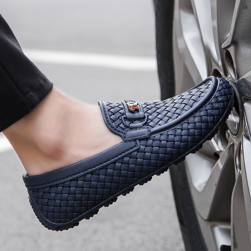 flat shoes Breathable flat bean shoes