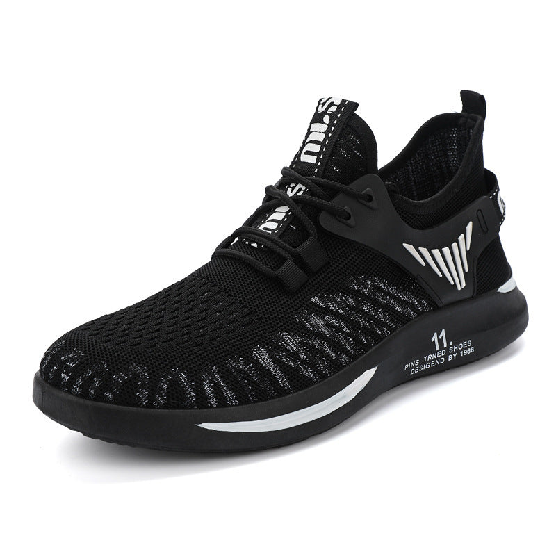 Running Shoes Breathable Flying Woven Casual Student Running Shoes