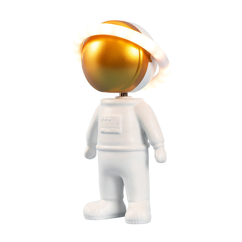 Lamp Astronaut Moon Earth Projection Astronaut Moon Earth Creative Gift Charging Bedroom Atmosphere Small Night Lamp