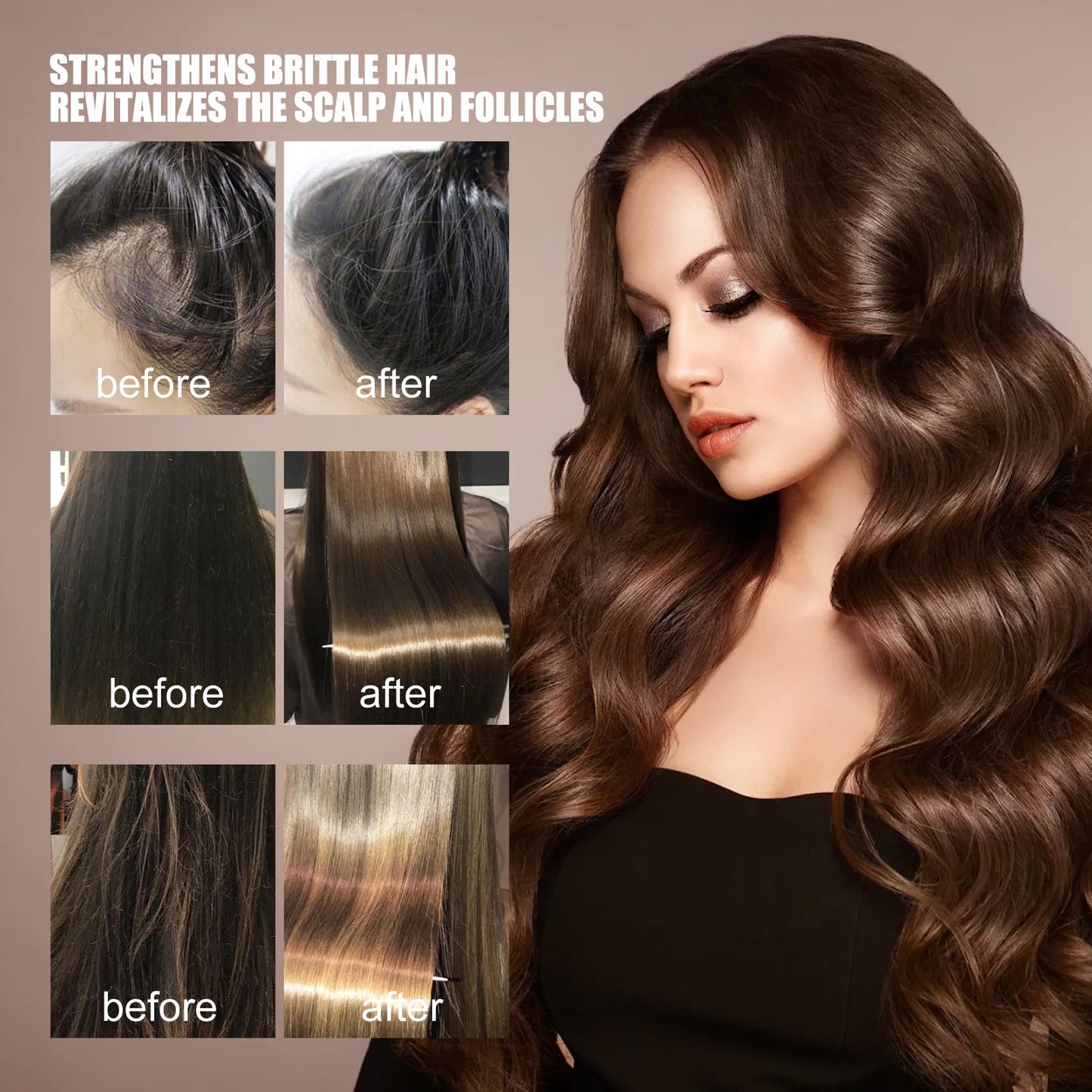 Repair Dyeing And Perming Damaged Hair Moisturizing Scalp Conditioner