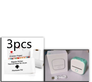 Portable Mini Thermal Label Printer Home Photo Printer Bluetooth-compatible Mini