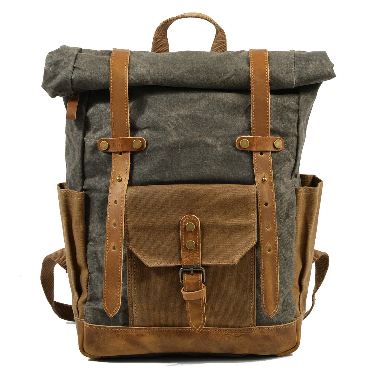 waterproof rucksack Retro contrast color waterproof rucksack