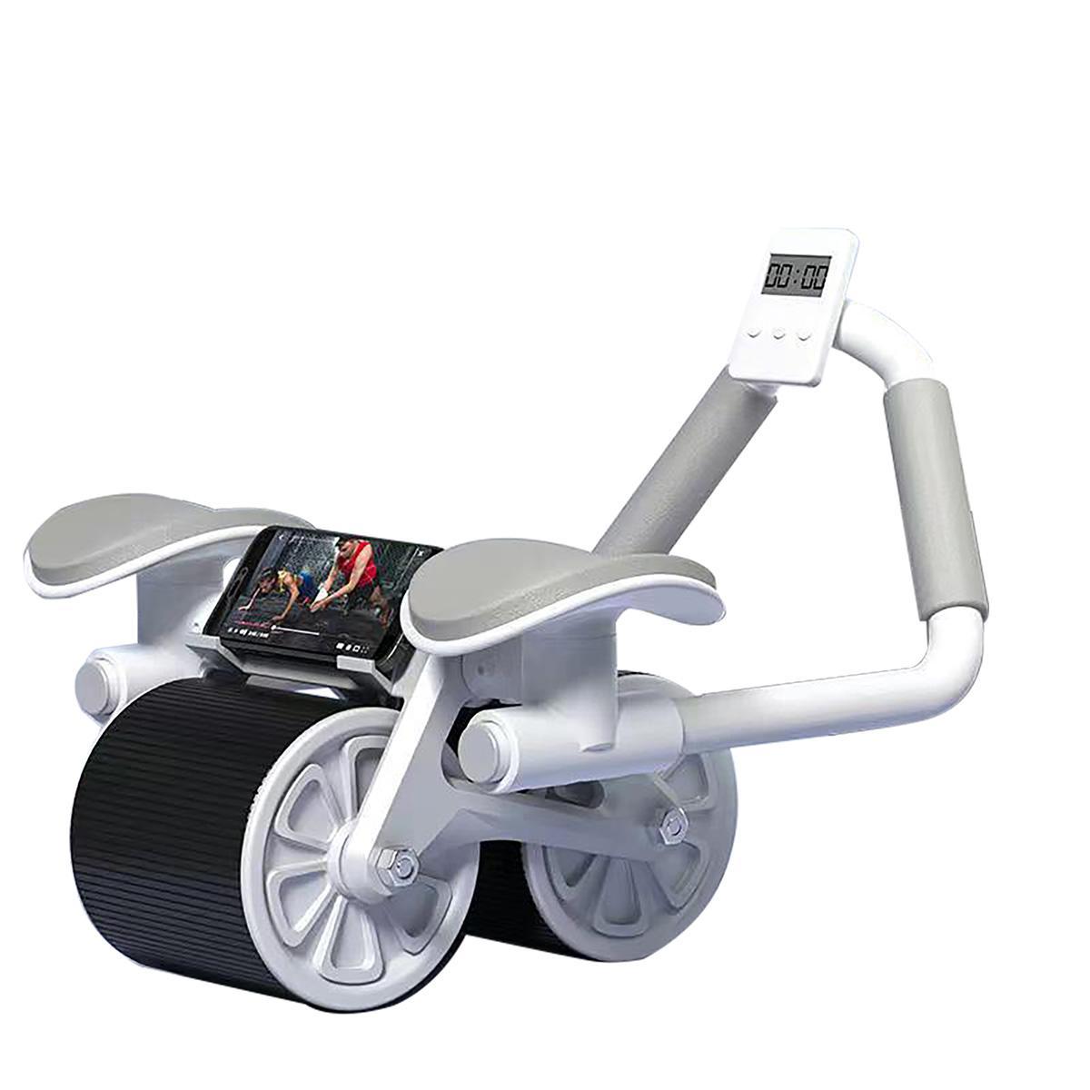 Abdominal Wheel Upgrade Your Home Gym With Our Automatic Rebound Abdominal Wheel - Ab Roller With Elbow Support - Perfect Abs Workout Equipment And Home Gym Equipment For Your Home Workout