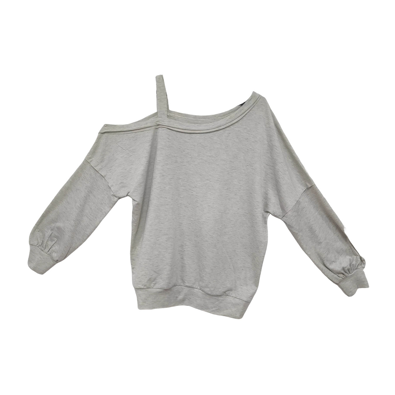 Ladies' Off Shoulder Long Sleeved Printed Love Hoodie