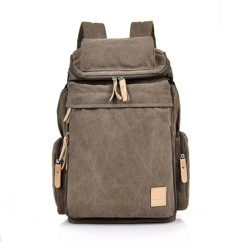 Outdoor Canvas Bag New Retro Men And Women Outdoor Canvas Bag Travel Backpack Bag Fashion Shoulder Bag Aliexpress