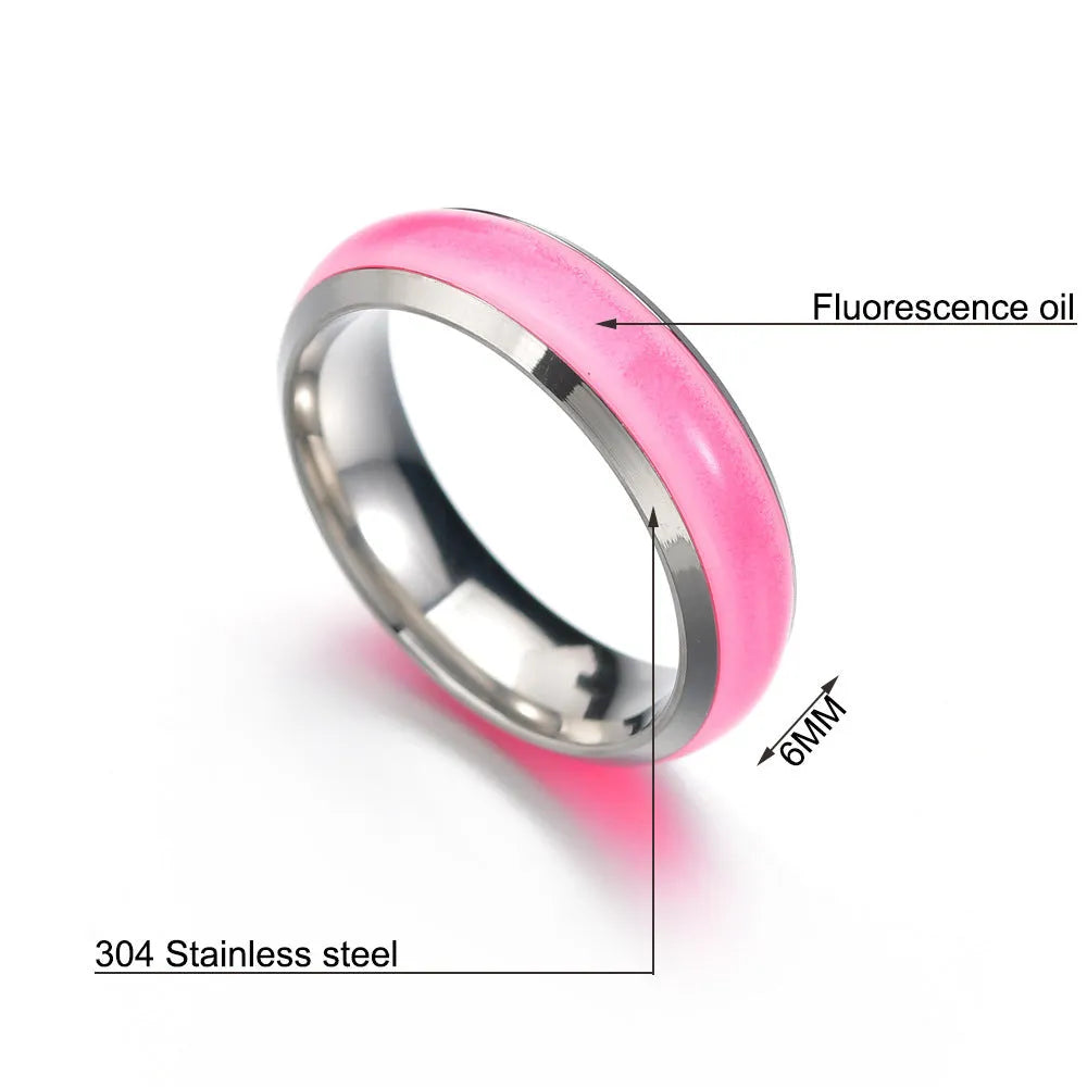 luminous ring Stainless steel luminous ring