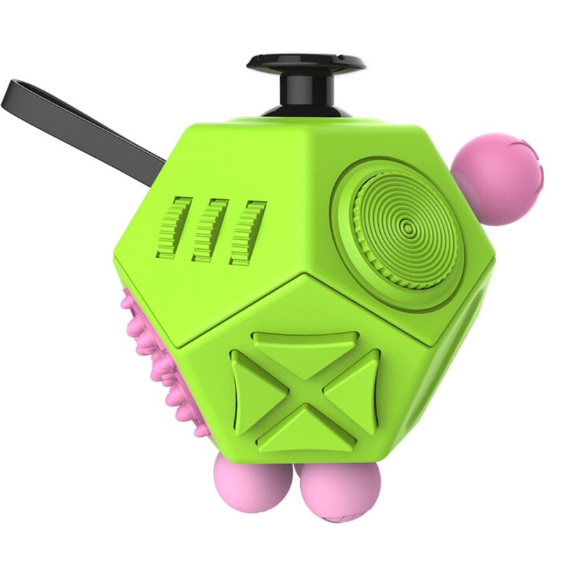 New Antistress Cube Toys Squeeze Stress Reliever Toys Puzzle Magic Cube Toys Stress Cube Come With Box Stress Wheel