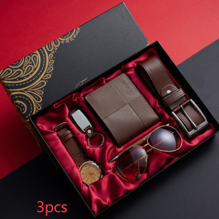 Sunglasses Leather Belt Wallet Business Gifts Suit - sumet.shop