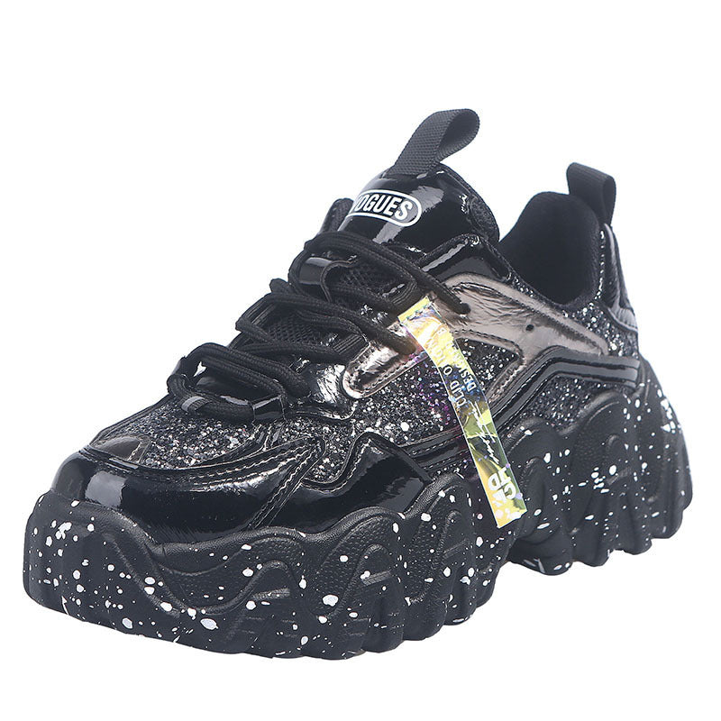 women's shoes Thick-soled increased sports and leisure women's shoes