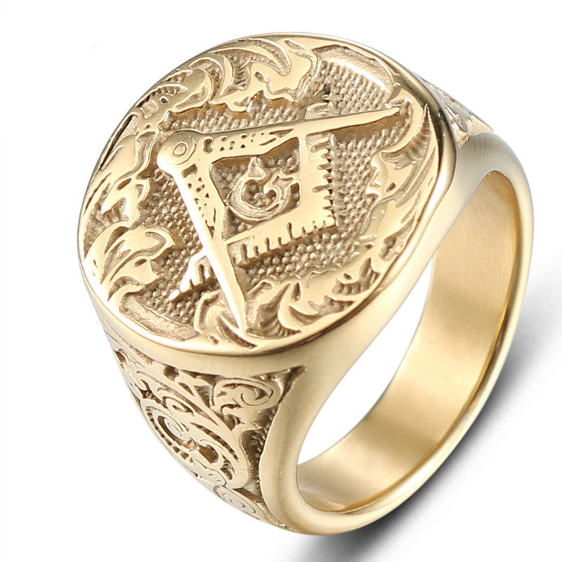 Vintage men's punk ring