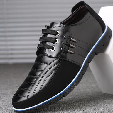 Leather Shoes Jacked Shoes