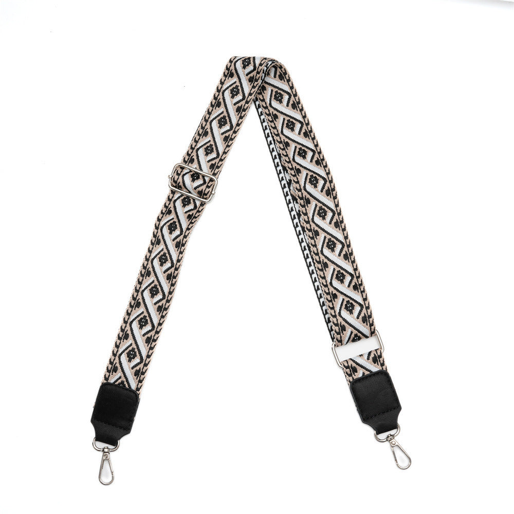Shoulder Strap Bag Candy Color Women's Shoulder Messenger Bag Wide Shoulder Strap Mother Bag