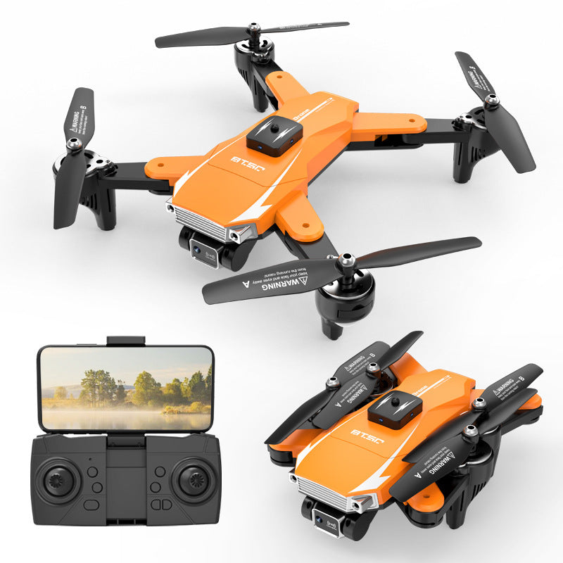 Folding Remote Control drome English Version JS18 Obstacle Avoidance UAV Aerial Photography Folding Remote Control