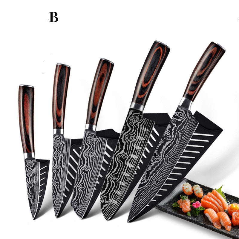 Knife Damascus Pattern Knife Damascus Steel Knife