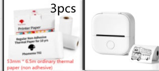 Portable Mini Thermal Label Printer Home Photo Printer Bluetooth-compatible Mini