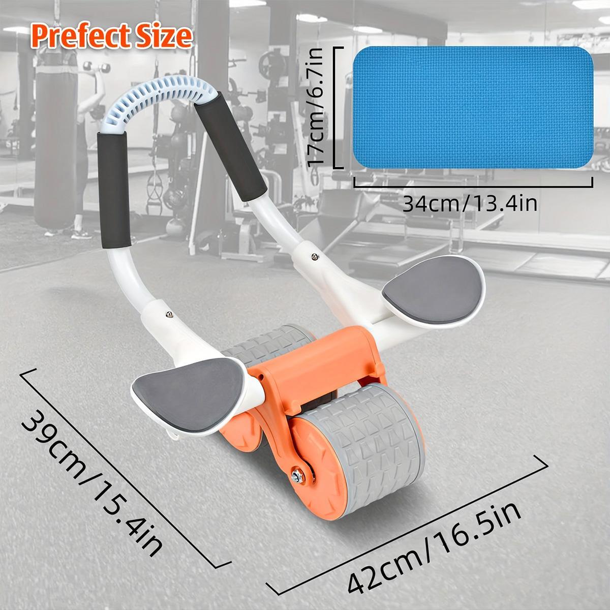 Abdominal Wheel Upgrade Your Home Gym With Our Automatic Rebound Abdominal Wheel - Ab Roller With Elbow Support - Perfect Abs Workout Equipment And Home Gym Equipment For Your Home Workout