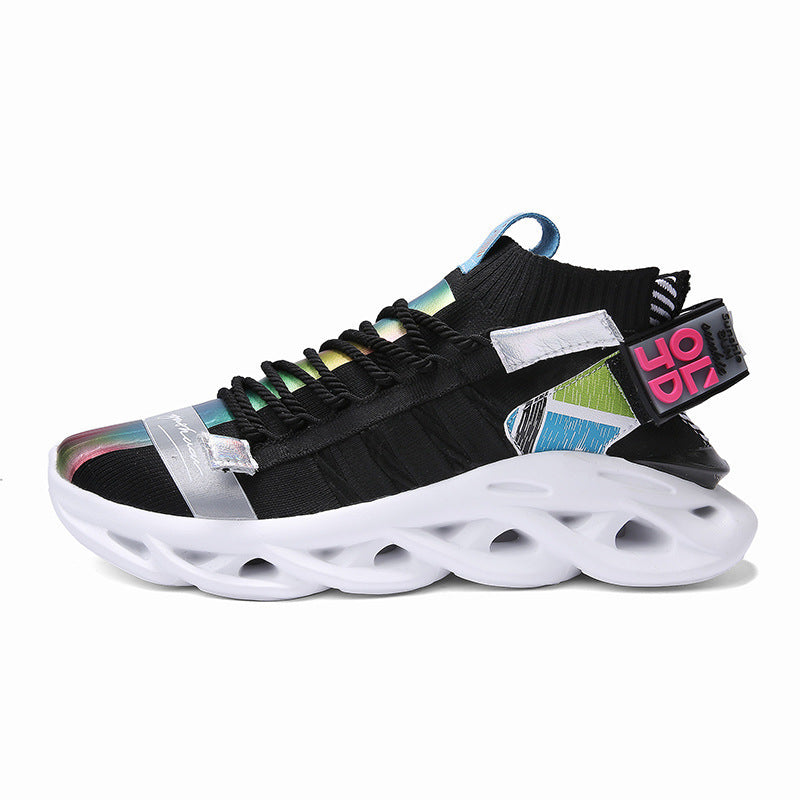 Lightweight Sneaker and Breathable Running Flying Shoes Men's Casual Sports Style